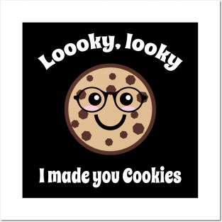 Cute teacake kawaii cookie Posters and Art